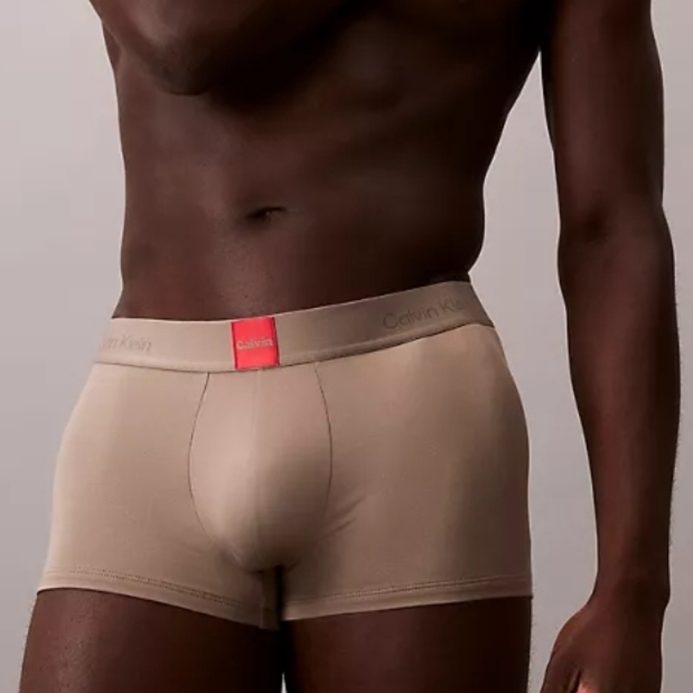 Calvin Klein Men's Icon Logo Graphic Trunk Captivating Grey